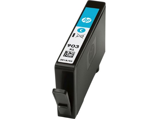 Image de HP 903XL Cartouche d’encre cyan grande capacité authentique (T6M03AE)