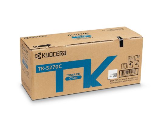 Image de KYOCERA TK-5270C Cartouche de toner 1 pièce(s) Original Cyan (1T02TVCNL0)
