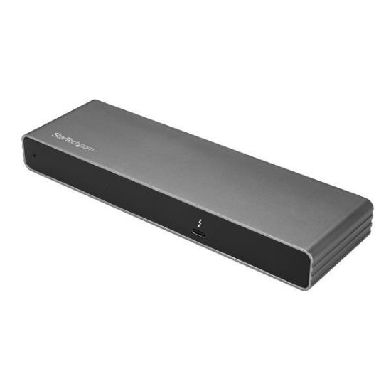 Image de StarTech.com Station d'accueil pour PC portable Thunderbolt 3 à double affichage 4K avec PD 85 W (TB3DK2DHVUE)