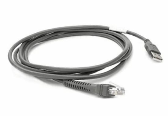 Image de Zebra  câble Série Noir 2,1 m USB EAS (CBA-U21-S07ZBR)