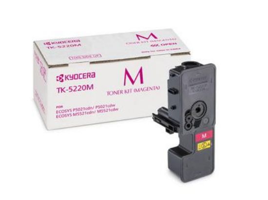 Image de KYOCERA TK-5220M Cartouche de toner 1 pièce(s) Original Magenta (1T02R9BNL1)