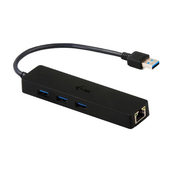 Image de i-tec Advance USB 3.0 Slim HUB 3 Port + Gigabit Ethernet Adapter (U3GL3SLIM)