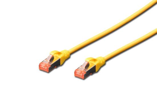 Image de Digitus Professional câble de réseau 3 m Cat6 S/FTP (S-STP) Jaune (DK-1644-030-Y-10)