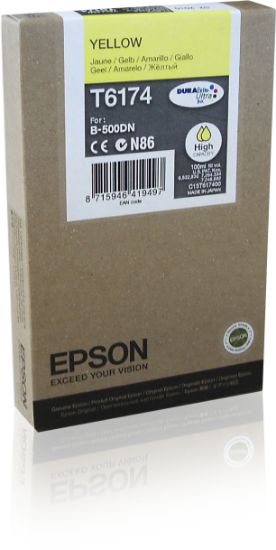 Image de Epson Encre Jaune haute capacité (7 000 p) (C13T617400)