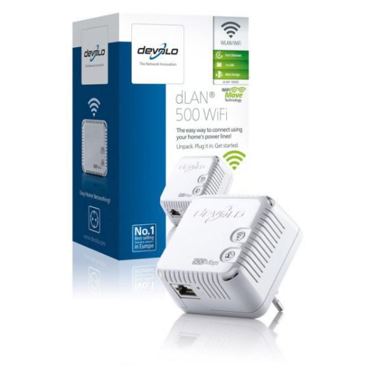 Image de Devolo dLAN 500 WiFi Ethernet 500 Mbit/s (9079)