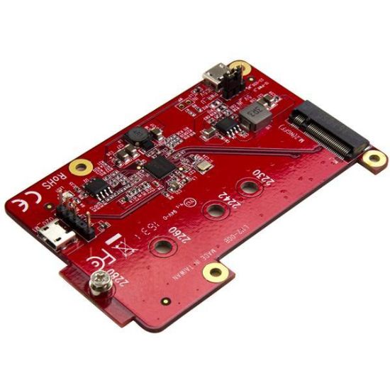 Image de StarTech.com Convertisseur USB vers M.2 SATA pour Raspberry PI et cartes de développement (PIB2M21)