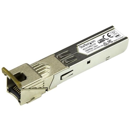 Image de StarTech.com Module SFP GBIC compatible HP 453154-B21 - Module transmetteur Mini GBIC 1000BASE-T (453154B21ST)