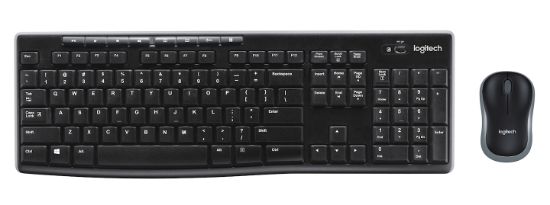 Image de Logitech MK270 clavier RF sans fil AZERTY Français Noir (920-004510)