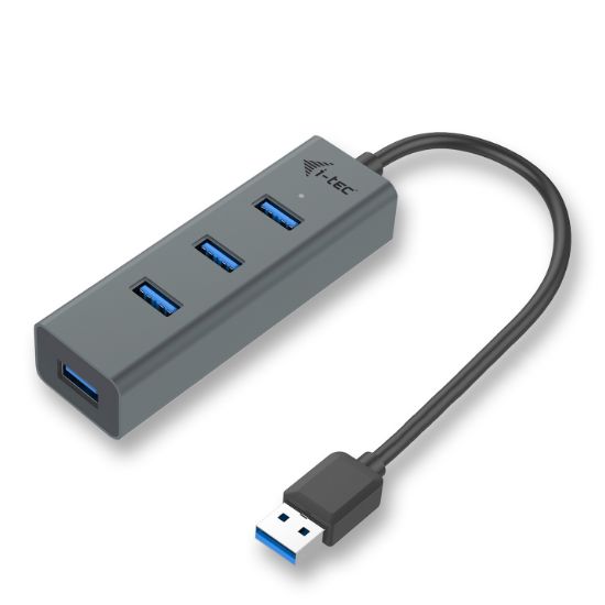 Image de i-tec Metal USB 3.0 HUB 4 Port (U3HUBMETAL403)