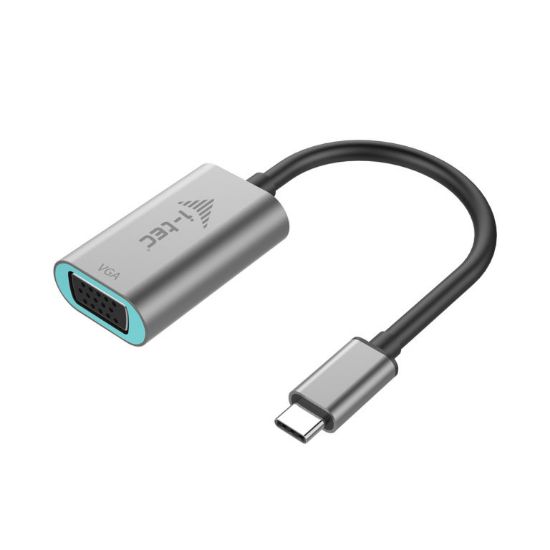 Image de i-tec Metal USB-C VGA Adapter 1080p/60Hz (C31METALVGA60HZ)