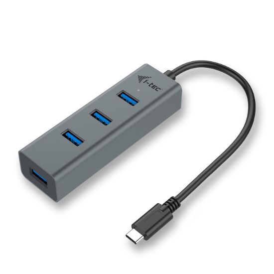 Image de i-tec Metal USB-C HUB 4 Port (C31HUBMETAL403)