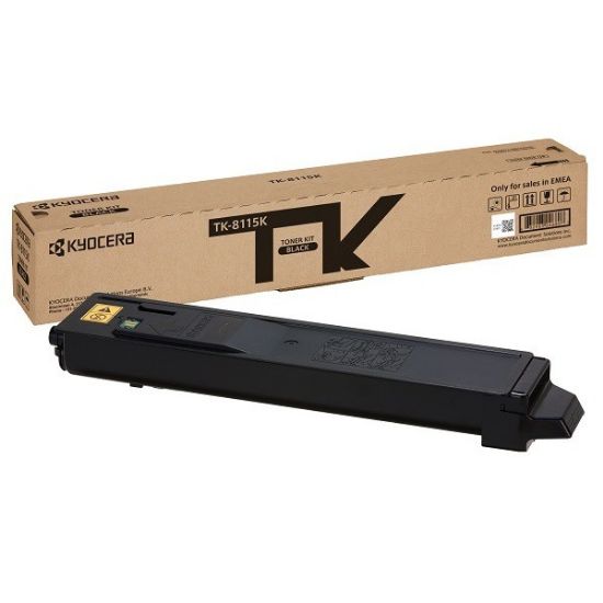 Image de KYOCERA TK-8115K Cartouche de toner 1 pièce(s) Original Noir (1T02P30NL0)