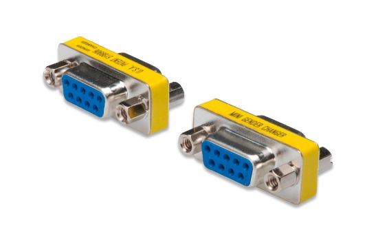 Image de Digitus ASSMANN Electronic adaptateur et connecteur de câbles D-Sub 9-pin D-Sub 25-pin Bleu, Métallique, Jaune (AK-610506-000-I)