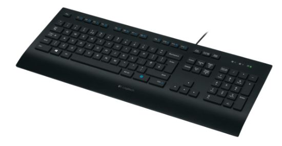 Image de Logitech K280e USB QWERTZ Allemand Noir Qwertz (920-008669)