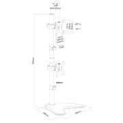 Image de Neomounts support moniteur de bureau (FPMA-D550DDVBLACK)