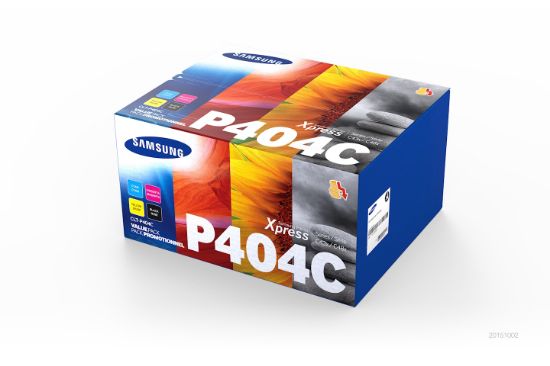 Image de Samsung Pack de 4 cartouches de toner CLT-P404C noir/cyan/magenta/jaune (SU365A)