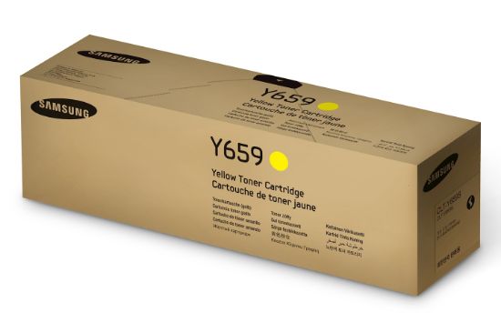 Image de Samsung CLT-Y659S Toner jaune authentique (SU570A)