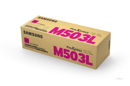 Image de Samsung Cartouche de toner magenta haut rendement CLT-M503L (SU281A)
