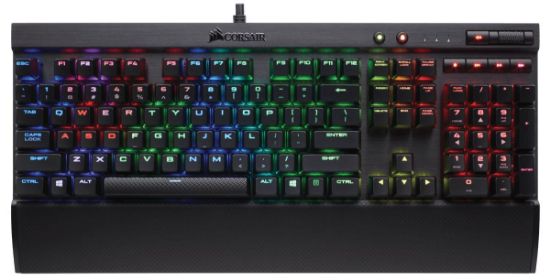 Image de Corsair K70 clavier USB AZERTY Belge Noir Azerty (CH-9101014-BE)