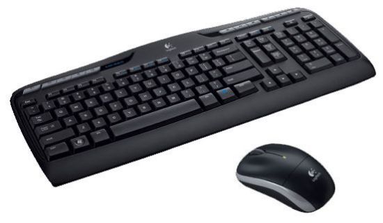 Image de Logitech MK330 clavier RF sans fil AZERTY Français Noir (920-003968)