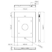 Image de Vogels Vogel's PTS 1215 TabLock pour iPad mini, bouton d'accueil accessible (7495214)