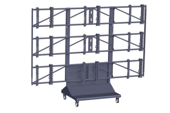 Image de Vogels Vogel's PFT 8810 Chariot pour mur d'images 3x3 standard TV (7388100)