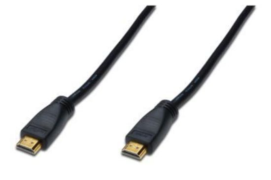 Image de Digitus ASSMANN Electronic 15m HDMI AM/AM câble HDMI HDMI Type A (Standard) Noir (AK-330105-150-S)
