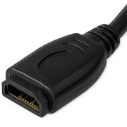 Image de StarTech.com Câble HDMI haute vitesse d'aide port de 15 cm - 4K à 60 Hz (HD2MF6INL)