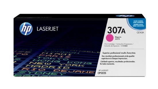Image de HP 307A toner LaserJet magenta authentique (CE743A)