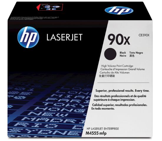 Image de HP 90X toner LaserJet noir grande capacité authentique (CE390X)