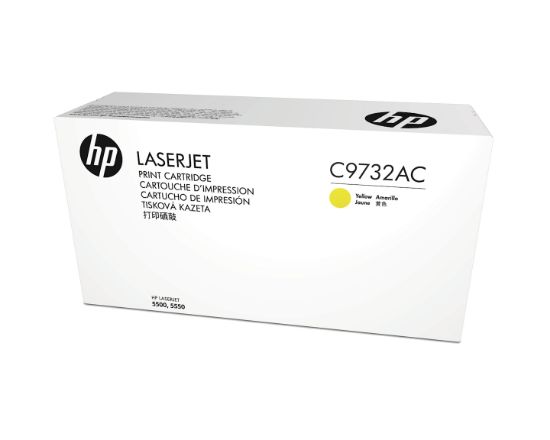 Image de HP Ylw Contr LJ Toner Cartridge Original Jaune 1 pièce(s) (C9732AC)