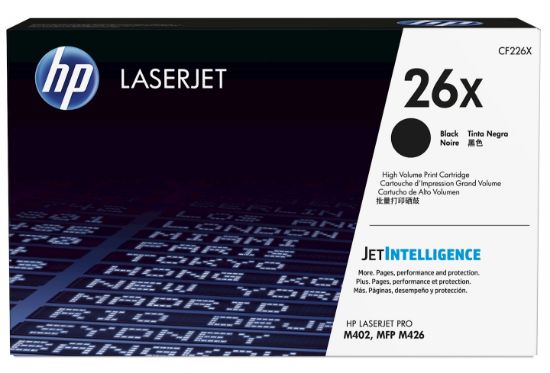 Image de HP 26X toner LaserJet noir grande capacité authentique (CF226X)