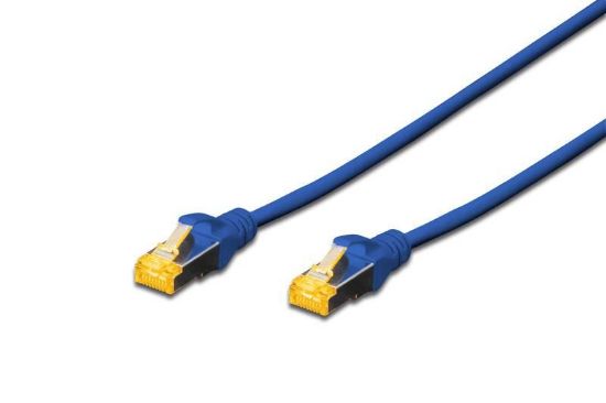Image de Digitus  câble de réseau 0,25 m Cat6a S/FTP (S-STP) Bleu (DK-1644-A-0025/B)