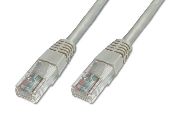 Image de Digitus Patch Cable, UTP, CAT5E 2.0m 2m Gris câble de réseau (DK-1511-020)