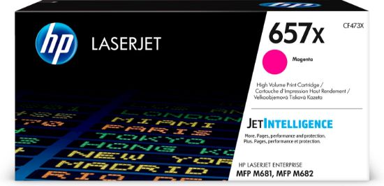 Image de HP Cartouche de toner magenta 657X LaserJet grande capacité authentique (CF473X)