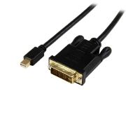 Image de StarTech.com Câble Mini DisplayPort vers DVI de 0,9m - Adaptateur Actif Mini DP à DVI - Vidéo 1080p - mDP 1.2 vers DVI-D Single Link - mDP ou Thunderbolt 1/2 Mac/PC vers Mon ... (MDP2DVIMM3BS)