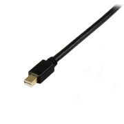 Image de StarTech.com Câble Mini DisplayPort vers DVI de 0,9m - Adaptateur Actif Mini DP à DVI - Vidéo 1080p - mDP 1.2 vers DVI-D Single Link - mDP ou Thunderbolt 1/2 Mac/PC vers Mon ... (MDP2DVIMM3BS)