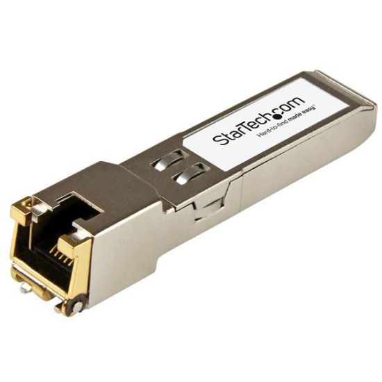Image de StarTech.com Module de transceiver SFP compatible SFP-1G-T - 10/100/1000Base-TX (AR-SFP-1G-T-ST)
