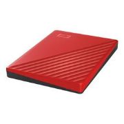 Image de Western Digital My Passport Disque dur externe - Rouge (WDBPKJ0040BRD-WESN)
