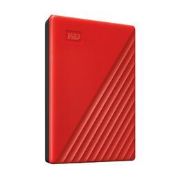 Image de Western Digital My Passport Disque dur externe - Rouge (WDBPKJ0040BRD-WESN)