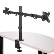 Image de StarTech.com Bras pour écran PC à double affichage en aluminium - Articulé (ARMDUAL2)