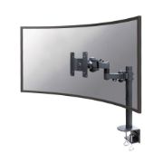 Image de Neomounts by Newstar support de bureau 1 écran incurvé/UW jusqu'à 49" Support d'écran - Noir (FPMA-D960BLACKPLUS)