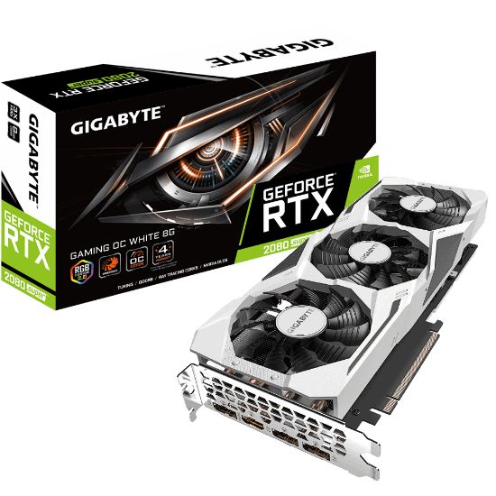 Image de Gigabyte GeForce RTX 2080 SUPER GAMING OC ... (GV-N208SGAMINGOC WHITE-8GC)