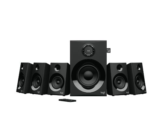 Image de Logitech Z607 5.1 Surround Sound Speaker System Un son pui ... (980-001316)