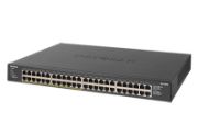 Image de NETGEAR GS348PP Non-géré Gigabit Ethernet (10/100/1000) Connexion Ethernet, supportant l'alimentation via ce port (PoE) Noir (GS348PP-100EUS)