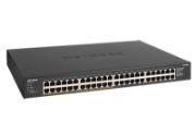 Image de NETGEAR GS348PP Non-géré Gigabit Ethernet (10/100/1000) Connexion Ethernet, supportant l'alimentation via ce port (PoE) Noir (GS348PP-100EUS)
