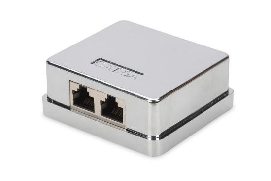 Image de Digitus  boitier de prise de courant RJ-45 Argent (DN-93713)
