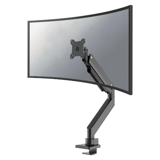Image de Neomounts by Newstar support de bureau à suspension à gaz 1 incurvé/UW jusqu'à 49" Support d'écran - Noir (NM-D775BLACKPLUS)