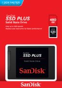 Image de SanDisk Plus SSD - Noir (SDSSDA-480G-G26)