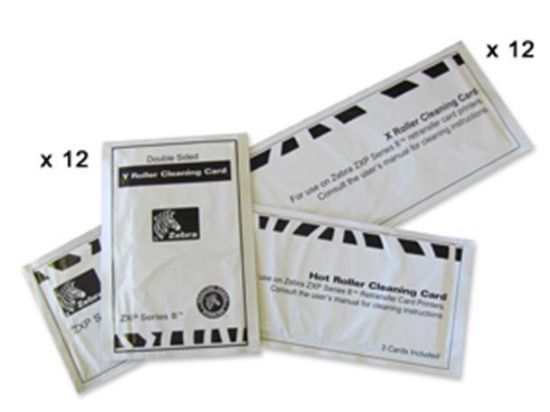 Image de Zebra ZXP Series 8 Cleaning Card Kit nettoyage de l'imprimante (105999-801)